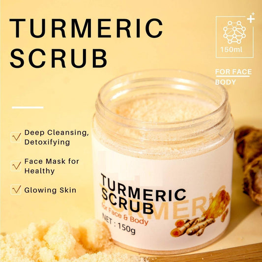 Turmeric Scrub Softens Horny Body Care