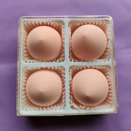 4-Piece Super Soft Xue Mei Niang Makeup Egg Set