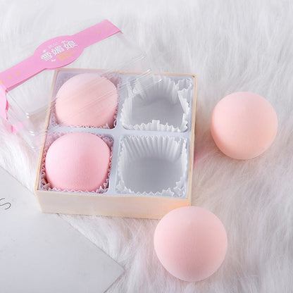 4-Piece Super Soft Xue Mei Niang Makeup Egg Set