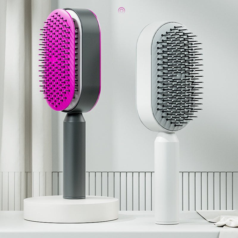 Self-Cleaning 3D Hair Growth Comb