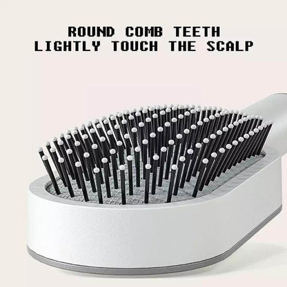 Self-Cleaning 3D Hair Growth Comb