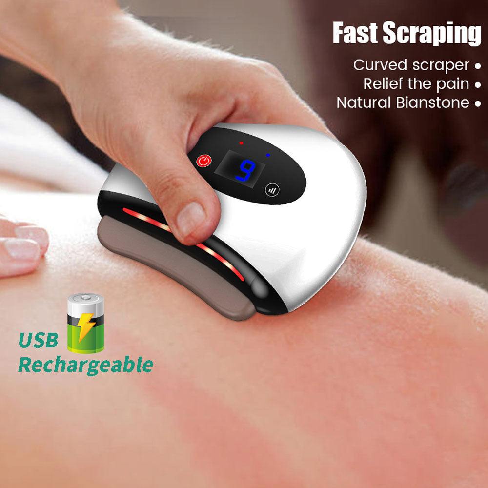 Lectric Bianstone Gua Sha Heating & Vibration Massager