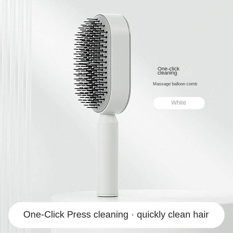 Self-Cleaning 3D Hair Growth Comb