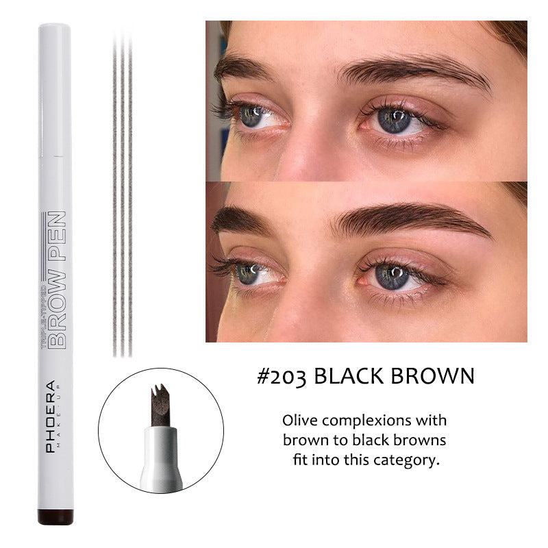 creative makeup trio eyebrow pencil