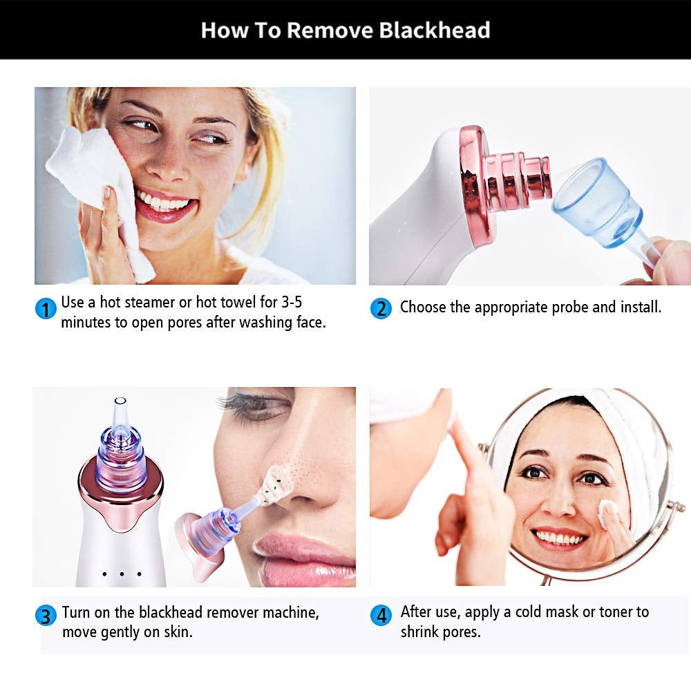 Electric Blackhead Remover Pore Vacuum Cleaner